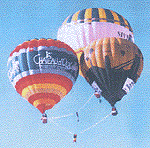 hot air balloons